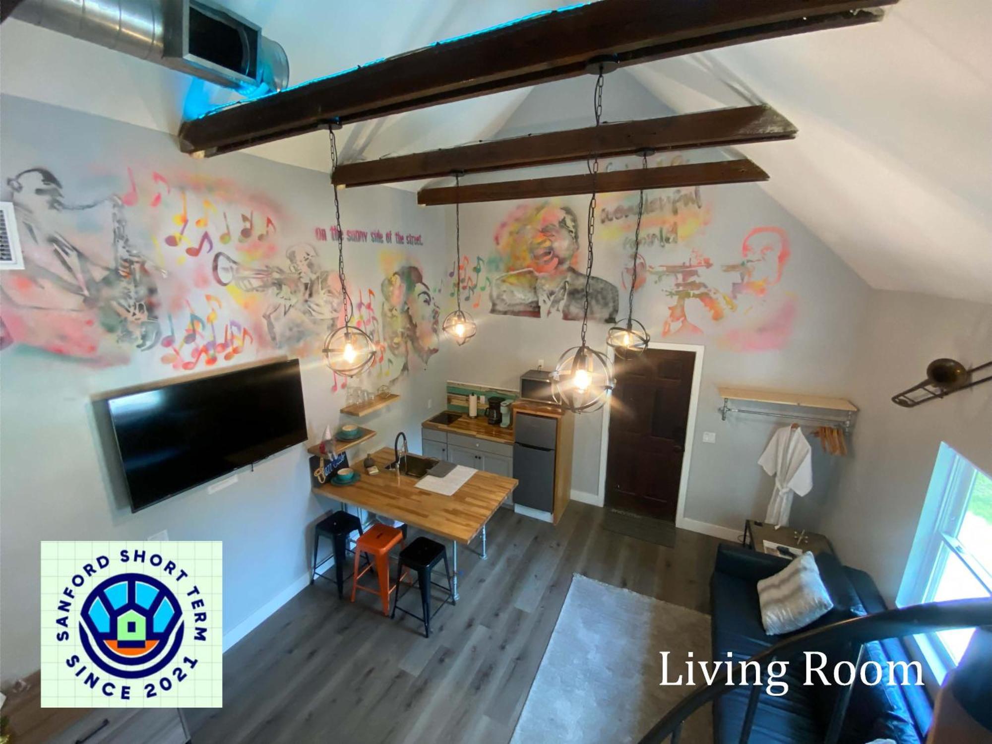 The Jazz Loft Lägenhet Sanford Exteriör bild